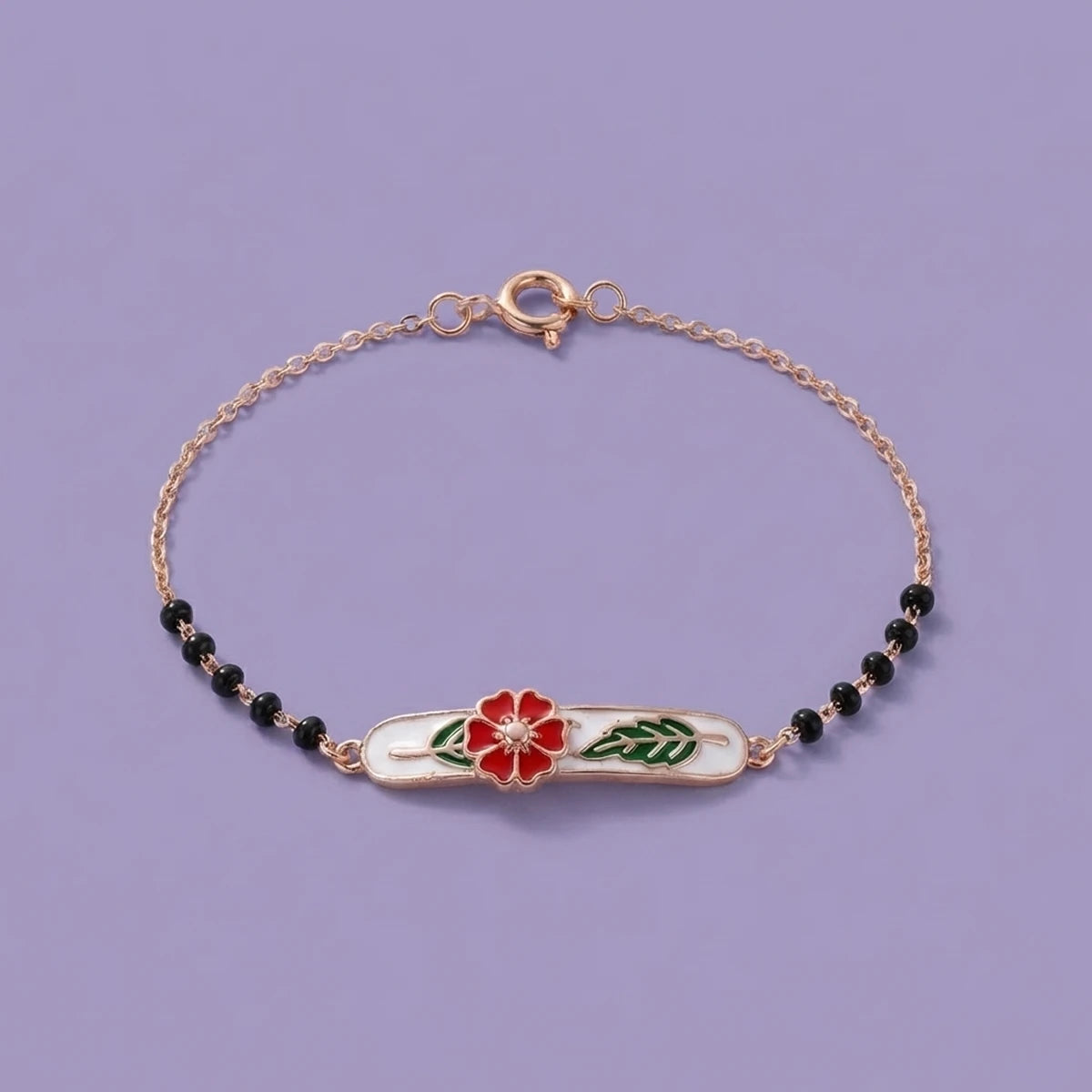 Little Blossom Charm Bracelet | Tinyfacets | little blossom charm bracelet