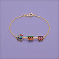 Tiny Train Adventure Bracelet | Tinyfacets | tiny train adventure bracelet