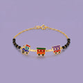 Train Adventure gold bracelet for kids by Tinyfacets