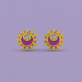 Sunshine Spark Gold Earrings | Tinyfacets | sunshine spark gold earrings