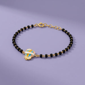 Hot Air Balloon Nazariya Bracelet In Gold