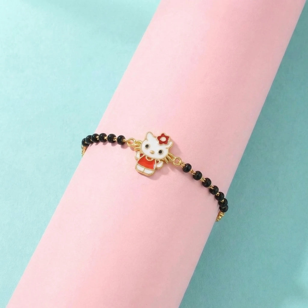 Little Kitty Kids Nazariya Bracelet | Tinyfacets | everyday little kitty kids nazariya bracelet wear