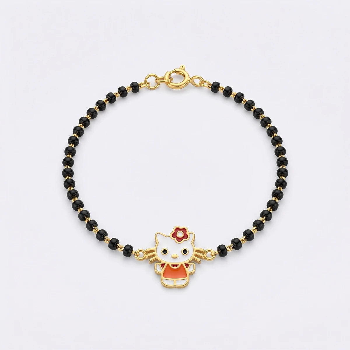 Little Kitty Kids Nazariya Bracelet | Tinyfacets | gold little kitty kids nazariya bracelet jewelry