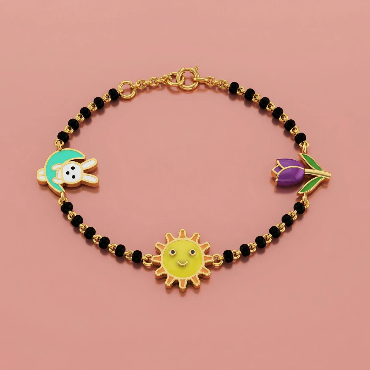 Nature's Joy Nazariya Bracelet | Tinyfacets | cute nature's joy nazariya bracelet design