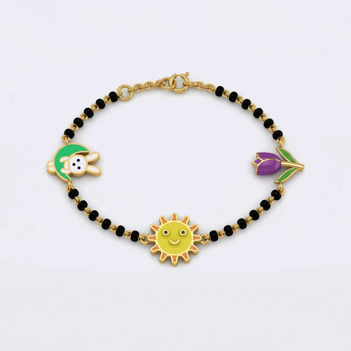 Nature's Joy Nazariya Bracelet | Tinyfacets | gold nature's joy nazariya bracelet jewelry