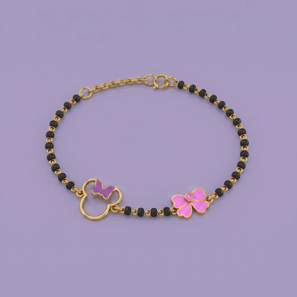 Mickey Love Bow Nazariya Bracelet