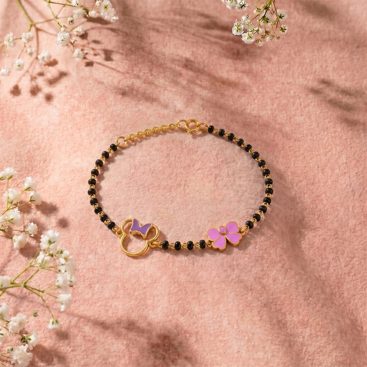 Mickey Love Bow Nazariya Bracelet