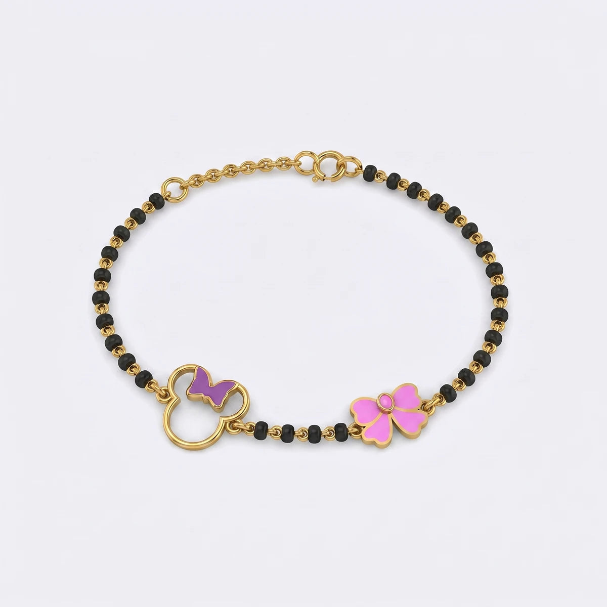 Mickey Love Bow Nazariya Bracelet