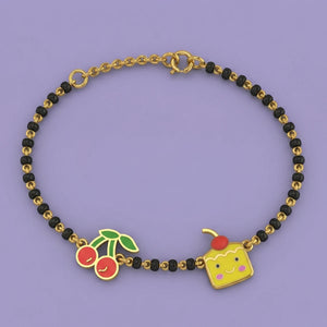 Cherry Cake Gold Nazariya Bracelet