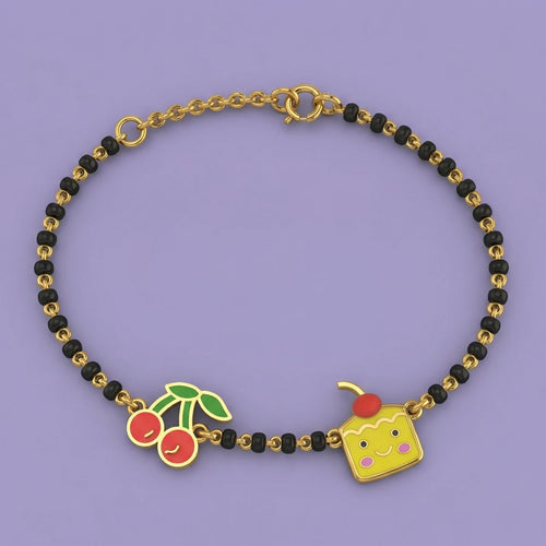 Cherry Cake Nazariya Bracelet | Tinyfacets | cherry cake nazariya bracelet