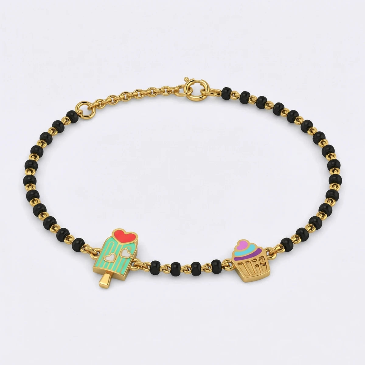Sweet Treats Nazariya Bracelet | Tinyfacets | gold sweet treats nazariya bracelet jewelry