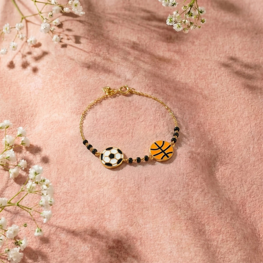 Little Champs Sports Nazariya Bracelet | Tinyfacets | nazariya bracelet sporty design