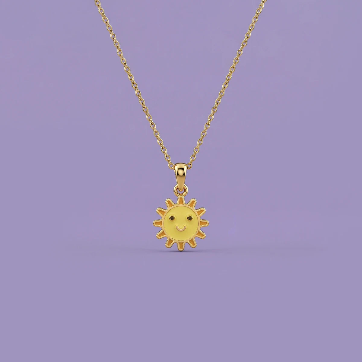 You Are My Sunshine Gold Pendant | Tinyfacets | you are my sunshine gold pendant