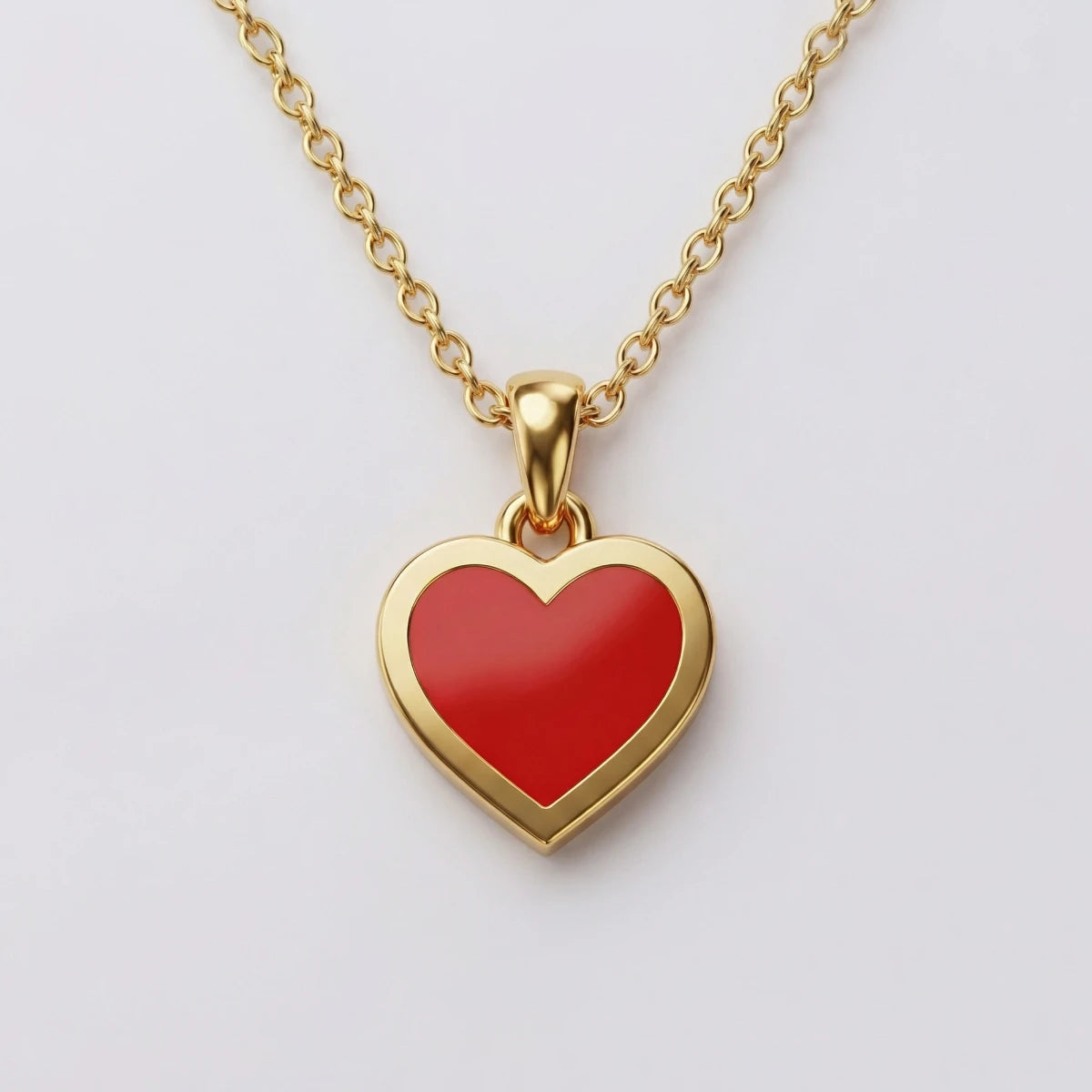 Little Love Heart Gold Pendant | Tinyfacets | gold little love heart gold pendant jewelry