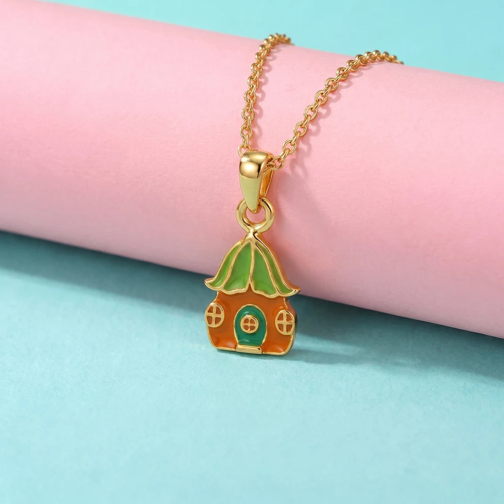 Cottage Charm Gold Pendant