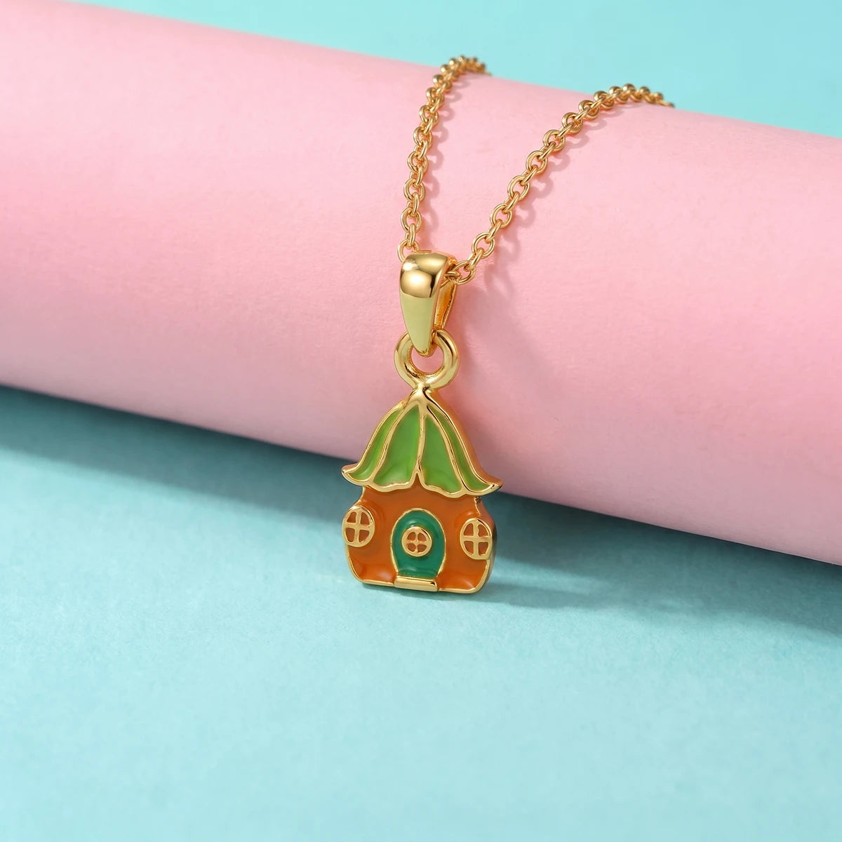 Cottage Charm Kids Gold Pendant