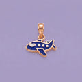 Sky Explorer Aeroplane Gold Pendant