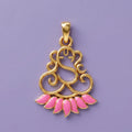 Divine Ganesha Charm Gold Pendant