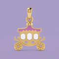 Royal Carriage Gold Pendant