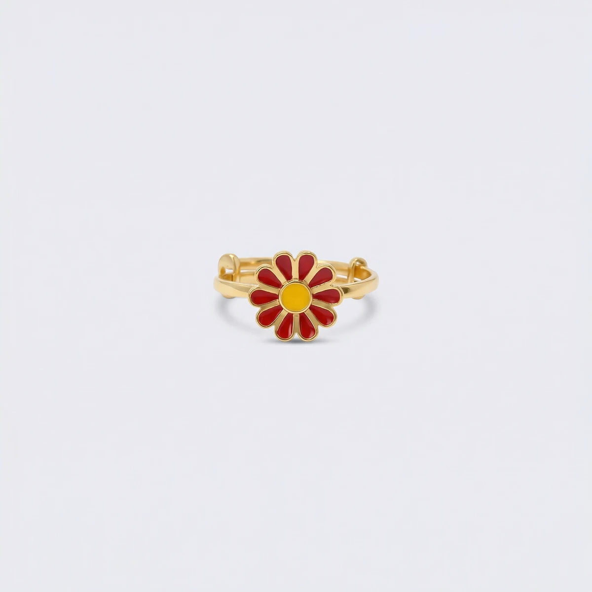 Bloomin Daisy Gold Ring | Tinyfacets | gold bloomin daisy gold ring jewelry
